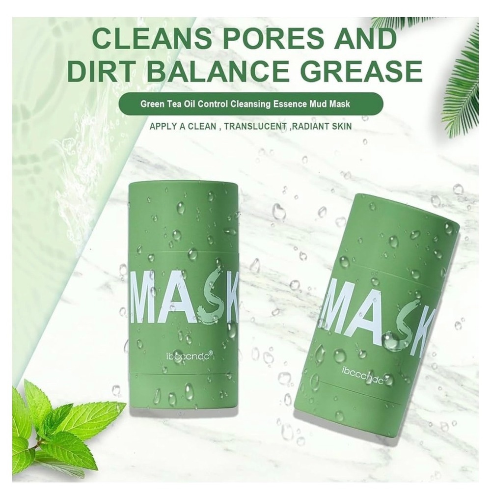 NEW Green Tea Deep Cleanse Mask for Face Blackhead Remover‎ Face Mask - Picture 10 of 10